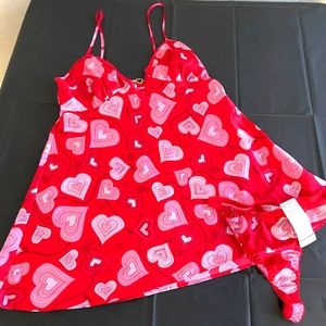 Valentine's Heart Lingerie Set NWT